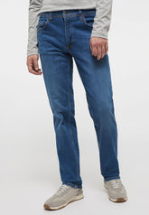 Męskie Spodnie Jeansowe Mustang Washington Denim Blue 1013194 5000 684